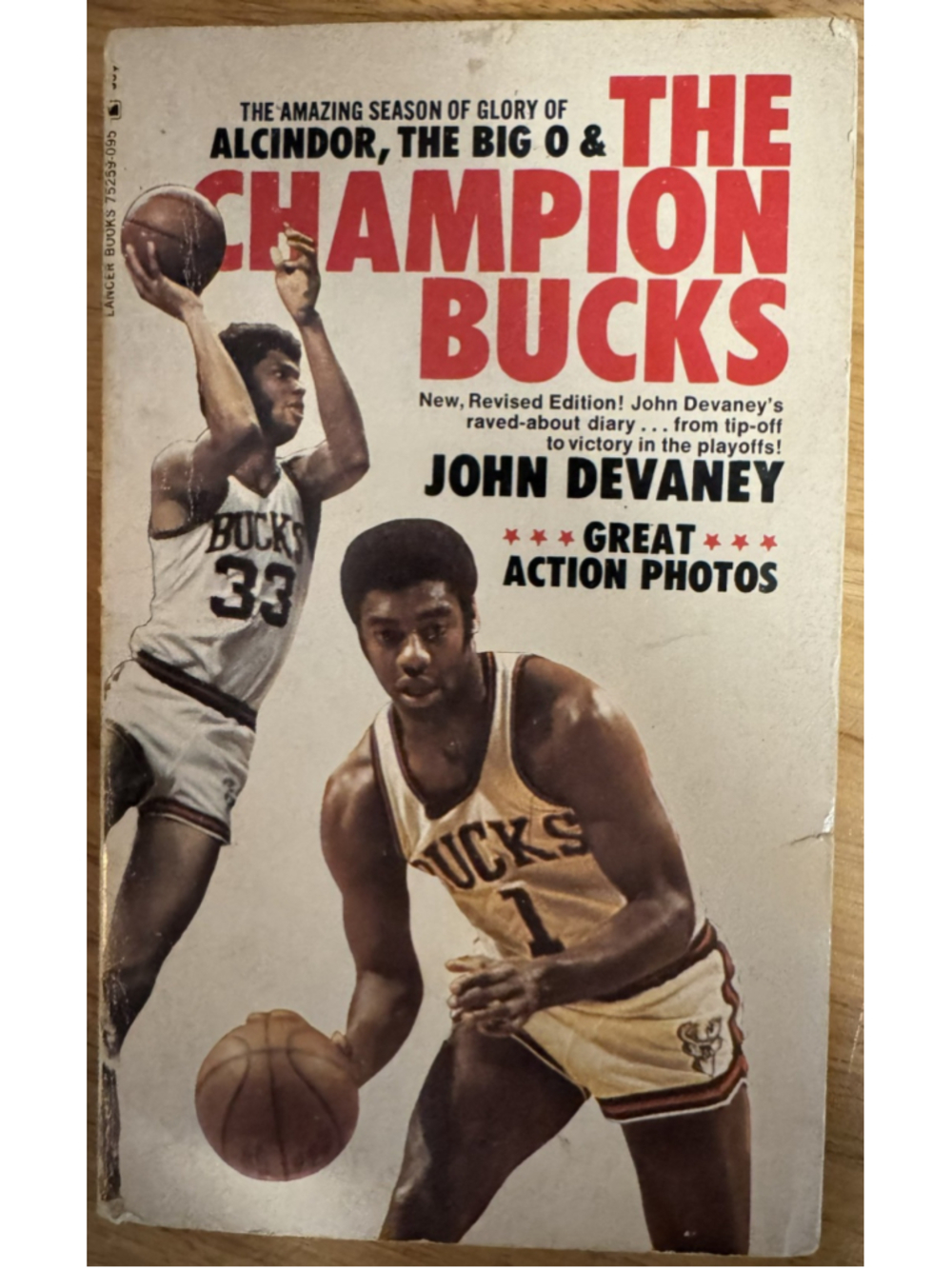 The Champion Bucks by John Devaney Vintage Softcover Book